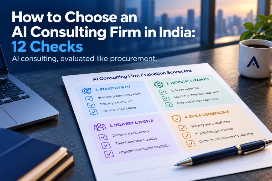 How to Choose an AI Consulting Firm in India: 12 Checks