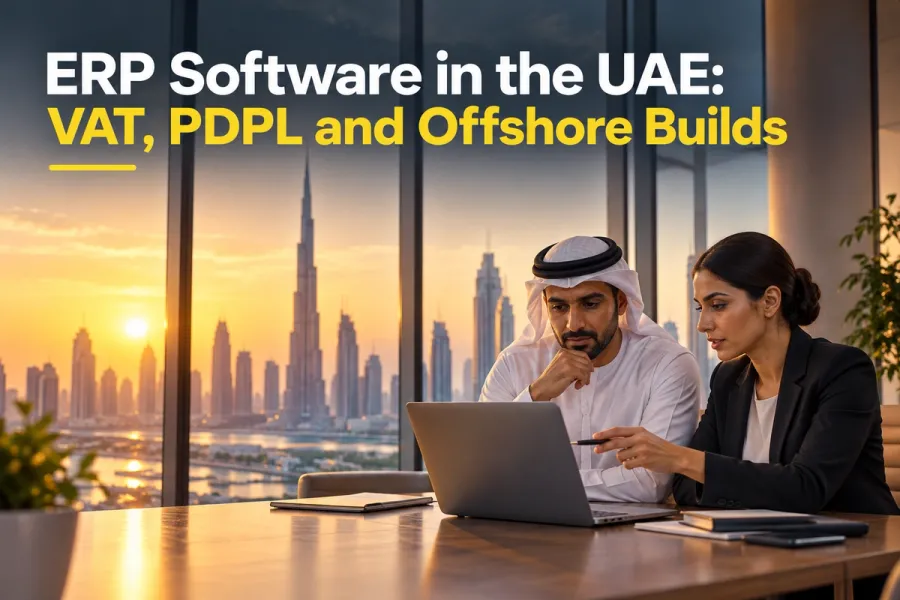 ERP Software in the UAE: VAT, PDPL and Offshore Builds