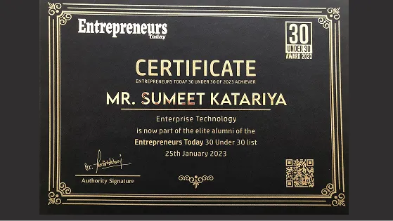 30 Under 30 Award image 2