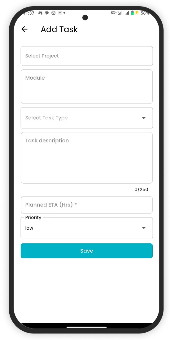 Accucia PMS App Screenshot 2