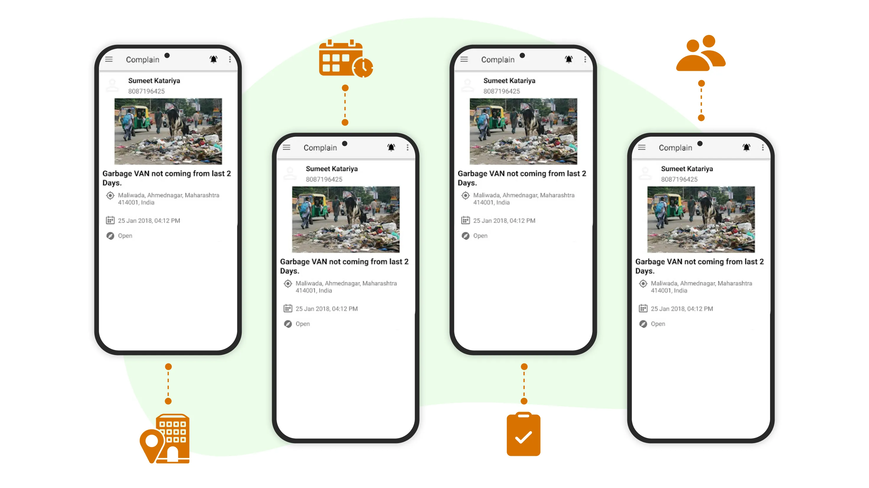 Surekhatai Kadam - Mayor AMC Citizen Engagement App - Mobile App Development project by Accucia