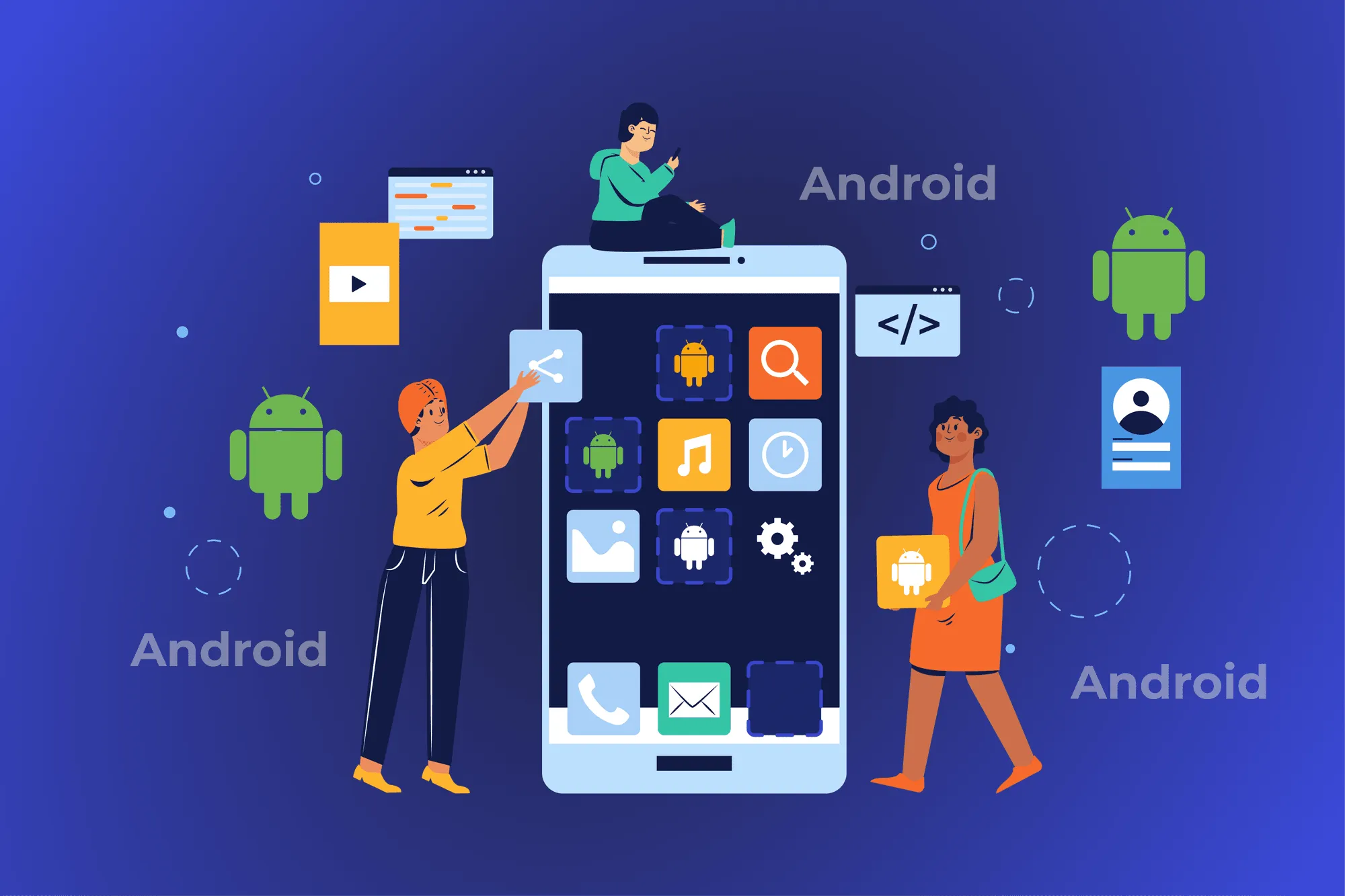 Android App Development Services. services by Accucia Softwares — Pune, India