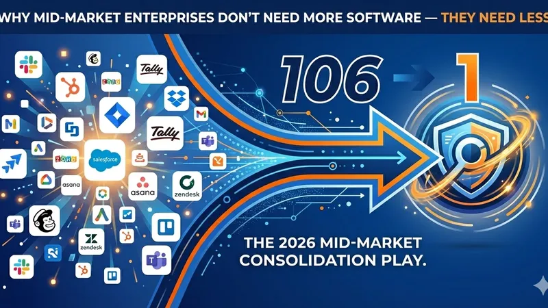 Why Mid-Market Enterprises Don't Need More Software — They Need Less