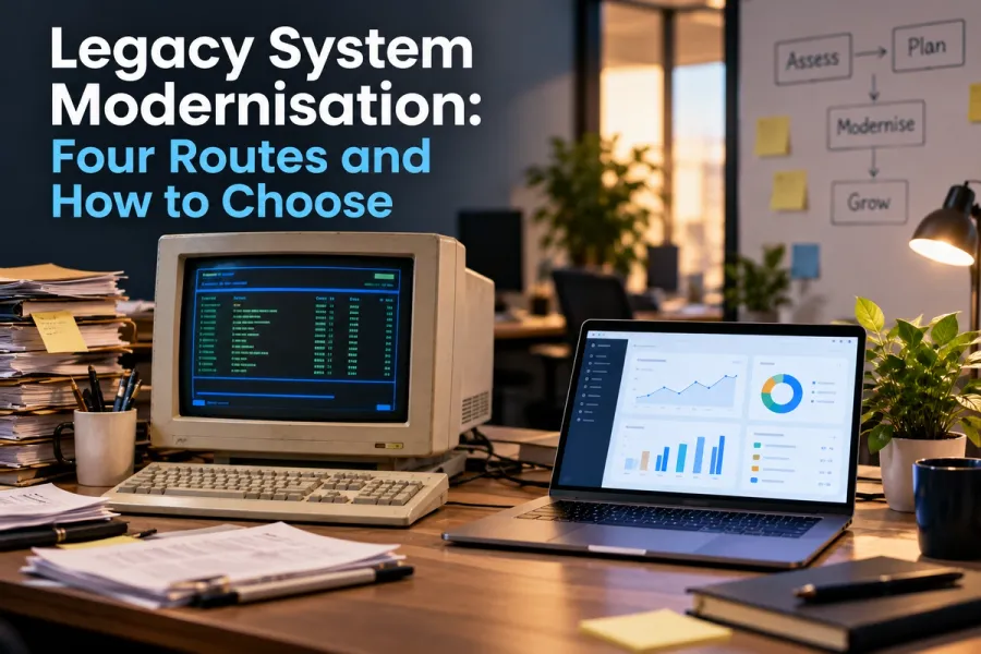 Legacy System Modernisation: Four Routes and How to Choose