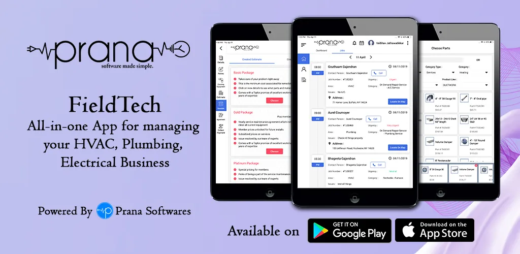 FieldTech - Field Service Management Platform for Taylor Heating - Mobile App Development project by Accucia