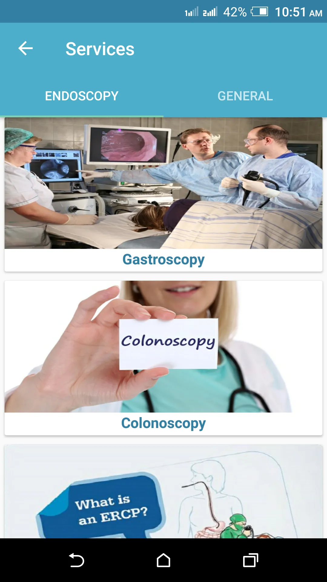 Galaxy Hospital App Screenshot 3