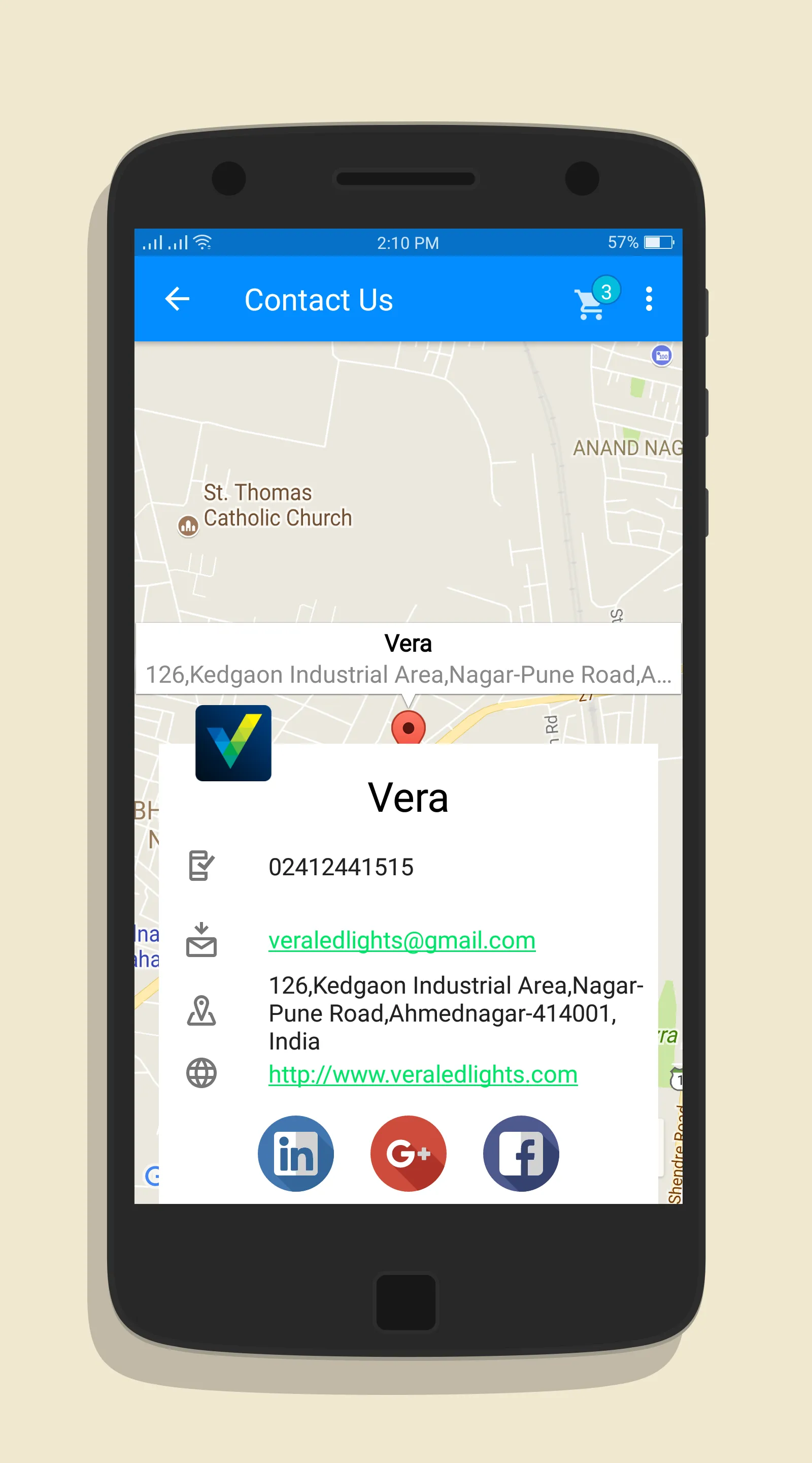 Vera LED E-Commerce App Screenshot 4