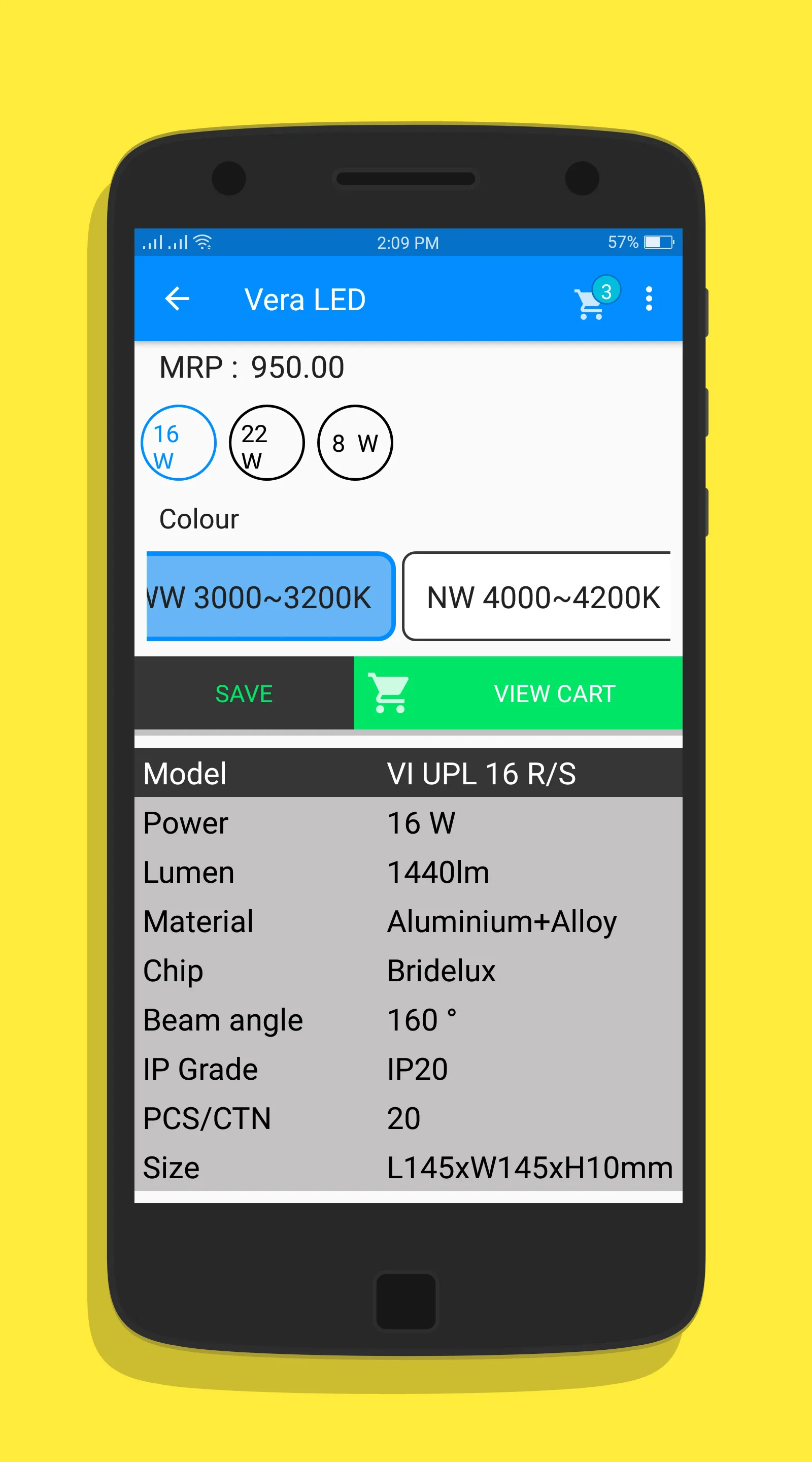 Vera LED E-Commerce App Screenshot 6